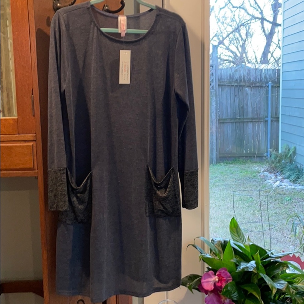 Woman’s long sleeve dress